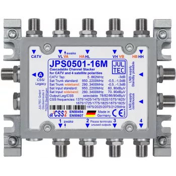 JULTEC JPS0501-16M enokabelski pretvornik Unicable II 1/16 UB