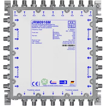 JULTEC JRM0916M kaskadno večkratno stikalo 9 na 16