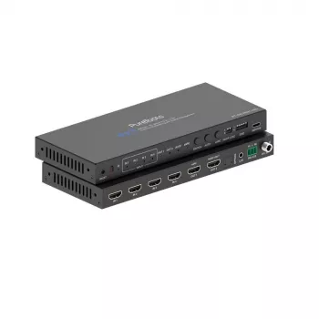 PureLink 4x1 HDMI 2.1 stikalo - 48Gbps - 8K 60Hz 4:2:0 12-bit izločanje zvoka in KVM stikalo - 4 vrata