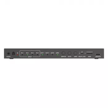 PureLink 4x1 HDMI 2.1 stikalo - 48Gbps - 8K 60Hz 4:2:0 12-bit izločanje zvoka in KVM stikalo - 4 vrata