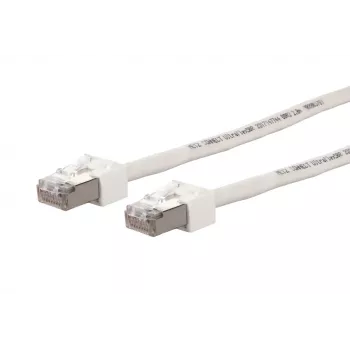 METZ CONNECT 13084U1588-E Ultraflex500 RJ45 povezovalni kabel Cat.6 VoIP AWG26 S/FTP bel 1,5m