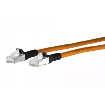 METZ CONNECT 1308452001-E Cat6a SF/UTP ethernetni povezovalni kabel 2 m oranžen