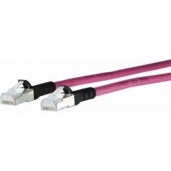 METZ CONNECT Cat.6A S/FTP povezovalni kabel 2m vijoličen