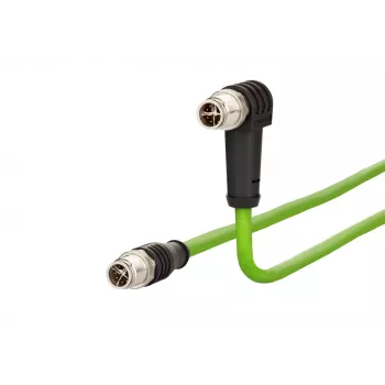 METZ CONNECT povezovalni kabel 10,0m vtič M12 8-polni 45° kotni