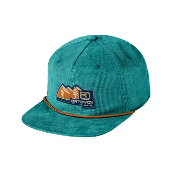 Ortovox Vintage Badge kapa - Pacific Green, velikost M