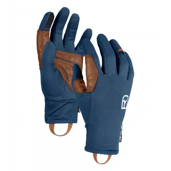 Ortovox Fleece Light rokavica - Deep Ocean - velikost L