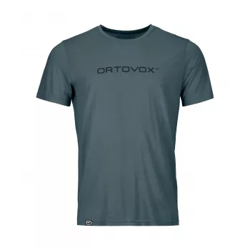 Majica Ortovox 150 Cool Brand, Dark Arctic Grey, velikost M