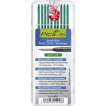PICA-MARKER Pica DRY Refills Green - 10 min, 2,8 mm, 125 mm