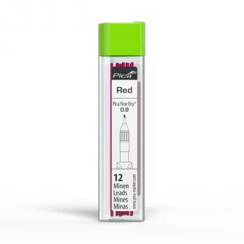 PICA-MARKER Pica Fine-Dry vložki rdeči - 8 min, 2,8 mm, 125 mm