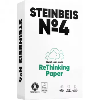 Steinbeis št. 4 recikliran papir A4 80 g/m² 500 listov ISO 100