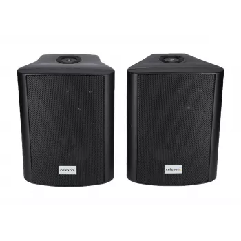 celexon 525-B komplet aktivnih zvočnikov 2-smerni, 2 x 30 W RMS, s stenskimi nosilci, črn (1000003398)