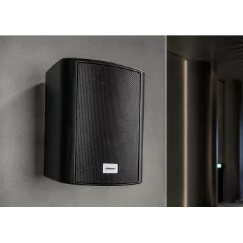 celexon 525-B komplet aktivnih zvočnikov 2-smerni, 2 x 30 W RMS, s stenskimi nosilci, črn (1000003398)