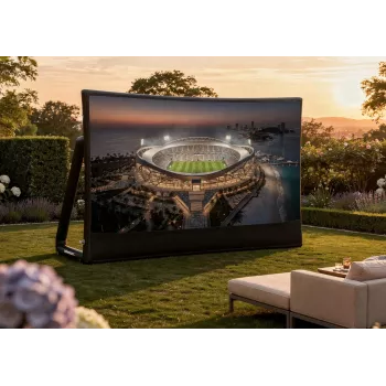 Celexon napihljivo zunanje platno Economy INF 120, 120 inch 16:9, vidna površina 266x149 cm, priložena ročna zračna črpalka