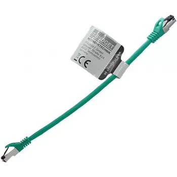 IT-BUDGET Full Copper Premium patch kabel, Flex AWG 26, Cat.8.1, 2000 MHz, brez halogenov, PoE+, 40 Gbit, zelen, 0,5 m (90ITBFLEX81PK050GR)