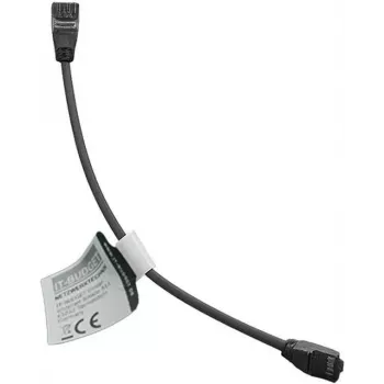 IT-BUDGET Full Copper Premium patch kabel - Slim AWG 28 - Cat.8.1 - 2000 MHz - brez halogenov - PoE+ - 40 Gbit - črn - 0,50 m