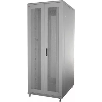IT-BUDGET 19-palčna omrežna omara SRK - komplet - 38 HE - ŠxG 800x1000 mm - perforirana dvojna vrata spredaj in zadaj - montirana - svetlo siva (99ITB19SRK38810DTGM)