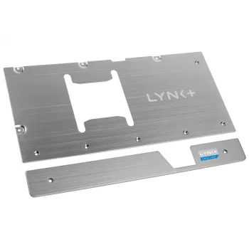 LYNK+ 5090 komplet plošč Zotac srebrna - hrbtna plošča GPU za RTX 5090 modding