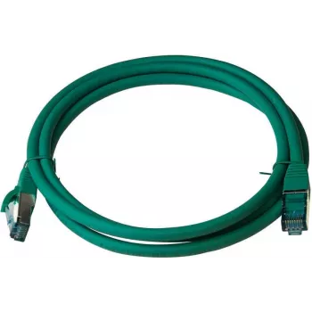 IT-BUDGET Full Copper Premium patch kabel - Cat.6A - 500 MHz - brez halogenov - PoE+ - AWG 26/7 - zelena - 7,50 m