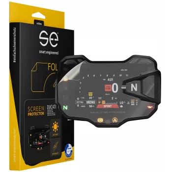 Zaščitna folija za zaslon smart.engineered SE-DCP-2-0102-0030-1-M za Ducati Multistrada 950/1200/1260 2015+ in Multistrada V2(s) 2020+ - prosojna