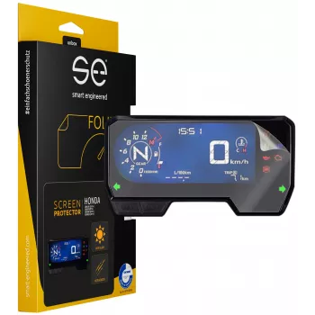 Zaščitna folija za zaslon smart.engineered SE-DCP-2-0102-0048-1-M za Honda CBR650R, CB650R, CBR500R, CB500F/X (2019+) - prosojna