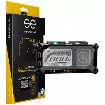 smart.engineered SE-DCP-2-0102-0077-1-M zaščitna folija za zaslon za Yamaha MT-09 / FJ-09 Tracer / XT1200Z Super Tenere 2013 – prozorna
