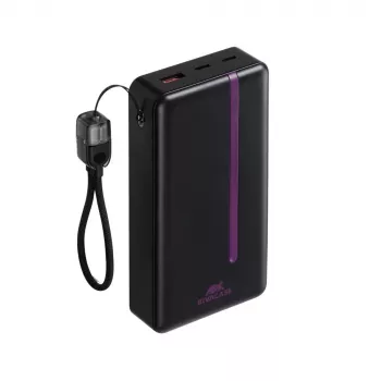 Rivacase VA2312 prenosni polnilnik 20000 mAh 22,5W črn