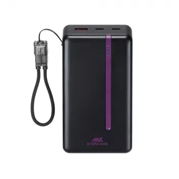 Rivacase VA2312 prenosni polnilnik 20000 mAh 22,5W črn