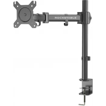 Rockstable RS-MM002 namizno držalo za en monitor - spona/prehod - 8 kg - 13-32 palcev - VESA 75x75/100x100 - črno