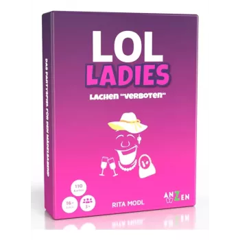 Anzen LOL LADIES - družabna igra s kartami prepovedanega smeha