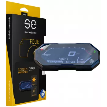 smart.engineered SE-DCP-2-0102-0178-1-M zaščitna folija za zaslon za Yamaha MT-07 (2021-2022) - prozorna TPU