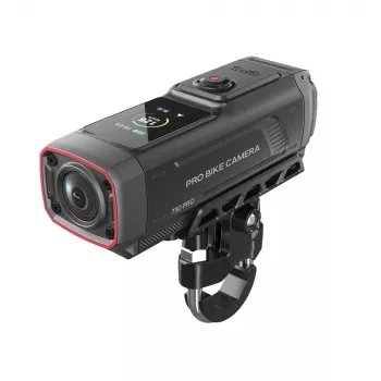 AKEEYO 730Pro 4K akcijska kamera na krmilu za kolo in motocikel – črna