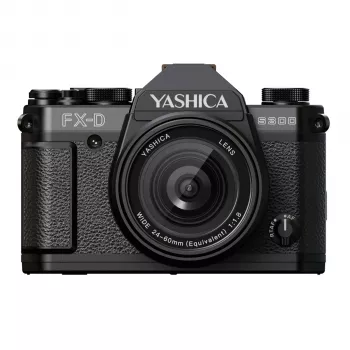 Yashica FX-D S300 kompaktni digitalni fotoaparat, 50 MP, 4K, črn