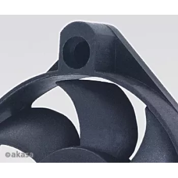 Akasa 5cm črni ohišni ventilator, 26,09 dB, 50mm