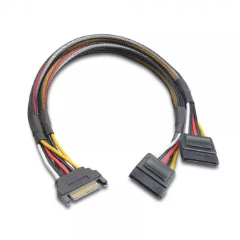 Akasa AK-CBPW05-30 SATA napajalni razdelilni kabel 30 cm, črn