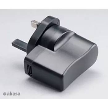 Akasa potovalni polnilnik USB - napajalnik (USB) - bel