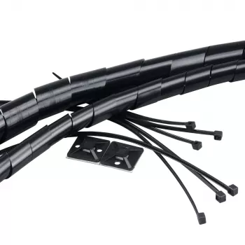 Akasa AK-TK-01BK komplet za upravljanje kablov - črn