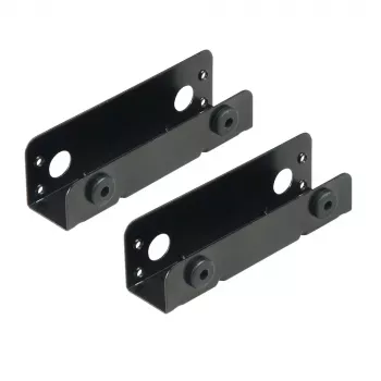 Akasa AK-HDA-08BK adapter iz 5,25 palca na 3,5 palca režo, črn
