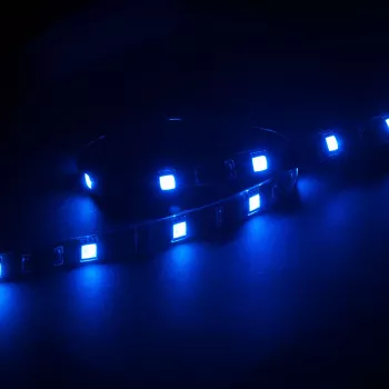 Akasa Vegas M AK-LD05-50BL modri LED trak za osvetlitev ohišja PC, 50cm, magnetni, 12V
