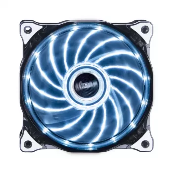 Akasa Vegas AK-FN091-WH 120 mm ohišni ventilator, bela LED