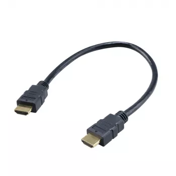 Akasa AK-CBHD25-30BK kabel HDMI 2.0 0,3 m črn