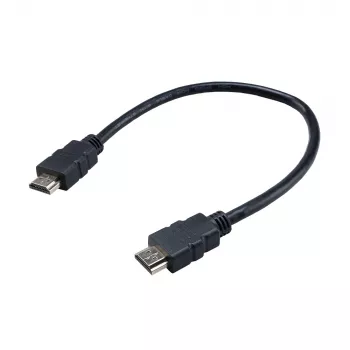 Akasa AK-CBHD25-30BK kabel HDMI 2.0 0,3 m črn