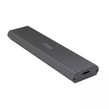Akasa AK-ENU3M2-03 ohišje za M.2 NVMe SSD USB 3.2 Gen 2 Type-C 10 Gbps črno