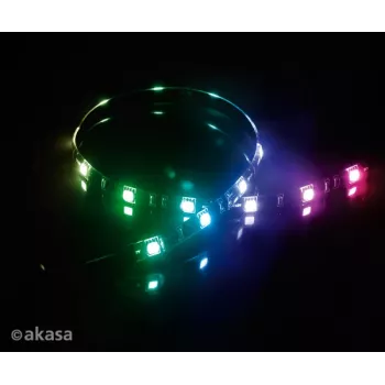 Akasa Vegas MB RGB LED trak V2 OEM paket brez 4-pin adapterja