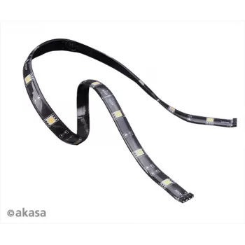 Akasa LED trak zlato rumen RGB AK-LD11-50GD