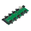 Akasa FLEXA FP10H razširitveni priključek PWM ventilatorja 1 na 10 s 30cm kablom