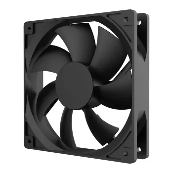 Akasa Smart črni 12 cm PWM HD ležajni črni ventilator, 600-1600 vrt/min