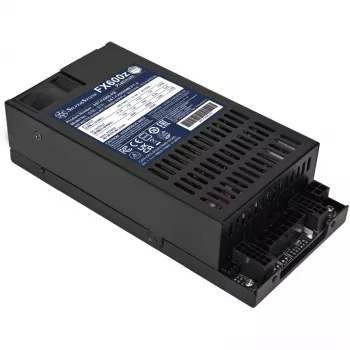 SILVERSTONE TECHNOLOGY FX600z Platinum 600W popolnoma modularno napajanje črno