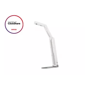 Lumens DC-F20 HD/2K USB dokumentna kamera, 5-MP senzor, 1920 x 1080 pri 30 fps, območje zajema 453 x 340 mm (A3), 16x skupna povečava (digitalna), vgrajen mikrofon