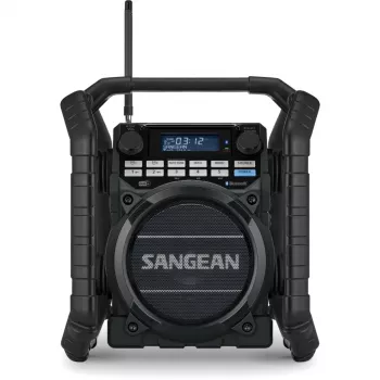 Sangean U-4 DBT+ (Utility 40) prenosni DAB+/FM radio z Bluetooth, črn