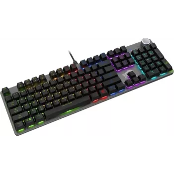 MSI Forge GK320 RGB Red Switch mehanska igralna tipkovnica FR postavitev, črna